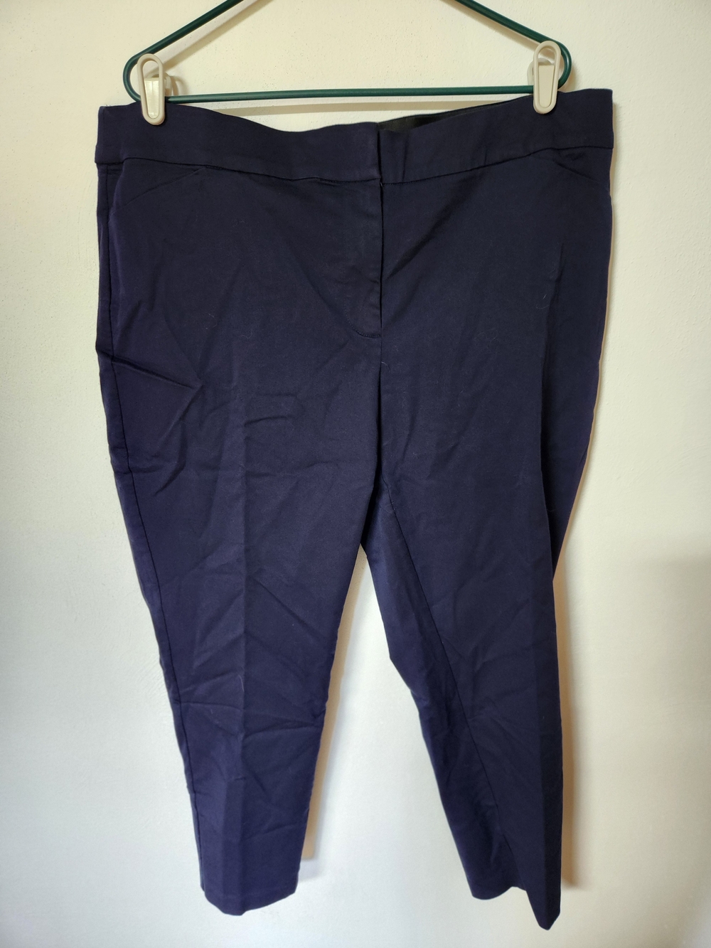 EVRI Navy Ankle Pants Size 20W